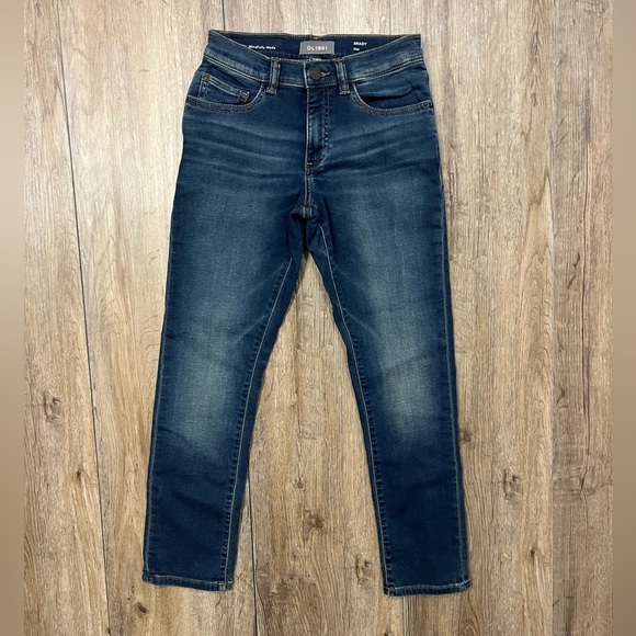 DL1961 Boys Brady Slim Jeans 8 Skinny Premium Denim Vibes Blue Med. Wash Stretch - Picture 11 of 12